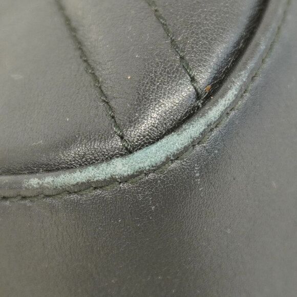 Gucci Shoulder Bag Ggmarmont 453569 Leather Black Gold Hardware Women's - Picture 6 of 10